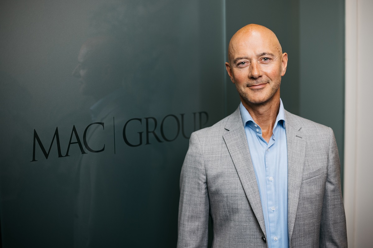 A landscape portrait of Jon McGowan, CEO MAC Group