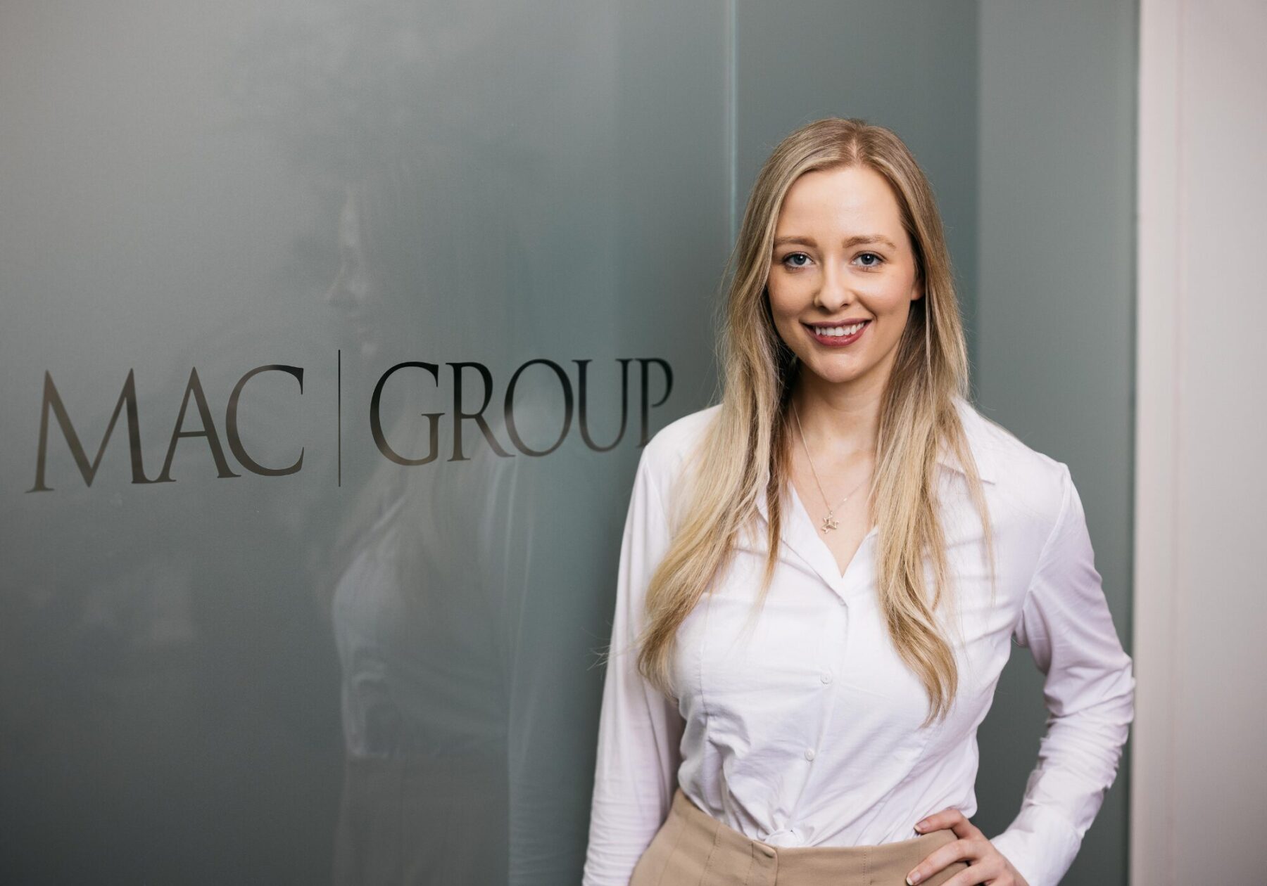 A portrait of Kinry Glassey, IFA