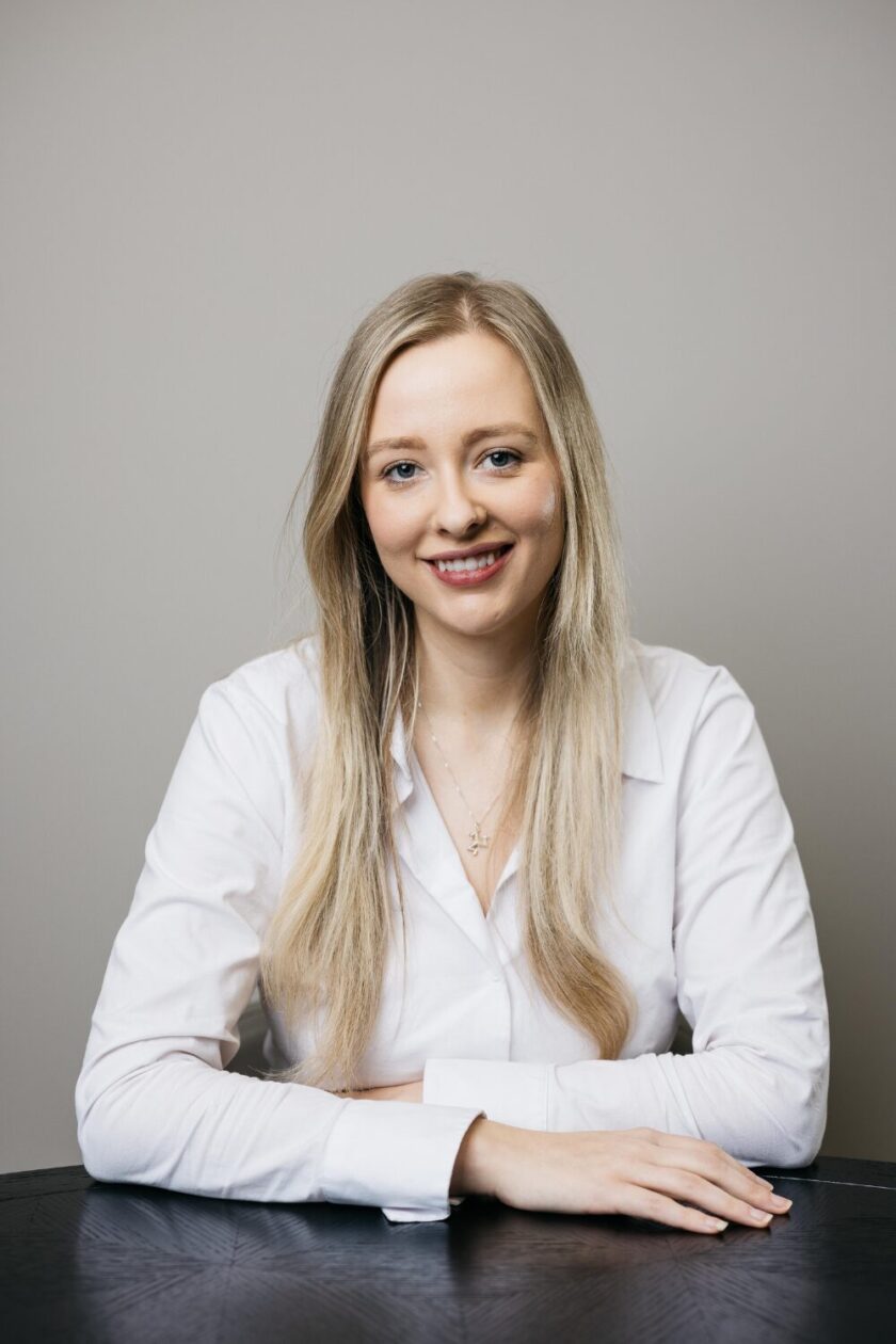 A portrait of Kinry Glassey, IFA